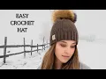 Lagu Hoe je een muts met een pompon haakt | EENVOUDIGE haaktutorial