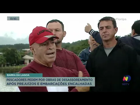 Pescadores pedem por obras de desassoreamento no canal da Barra da Lagoa em Florianópolis