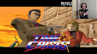 Time Crisis 1 Arcade Playthrough with Sinden Lightgun