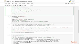 Python Machine Learning Tips Tricks and Techniques Validation Dataset Tuning packtpub com