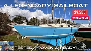 A LEGENDARY Sailboat: Tested, Proven, and Ready! This Contessa 26 can go anywhere! $9,500! [[SOLD]]