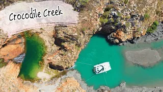 E71 – Land Locked at Crocodile Creek & Blocking a Waterfall With Your Bum