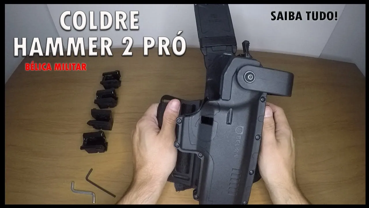 Coldre Hammer 2 Pró Bélica - REVIEW COMPLETO