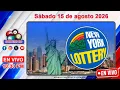 New York Lottery en vivo Sabado 15 de agosto 2026 -
