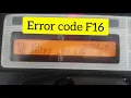 Error Code F16 Shift Level Error