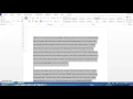 Basic Word Processing Terms