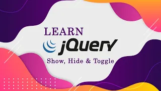 jQuery Show Hide and Toggle Functions Complete Explanation