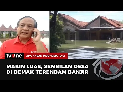 Banjir Demak Semakin Meluas, Ketinggian Mencapai Satu hingga Dua Meter