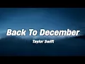 Download Lagu Taylor Swift - Back To December (lyrics)