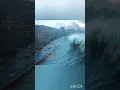 Download Lagu Scary tsunami attack  scene #tsunami #waves #sea #shorts #shortvideo #nature #scary #city #water