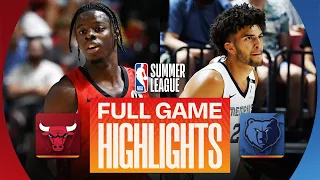 bulls vs grizzlies las vegas summer league full game highlights july 10 2026