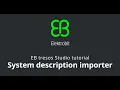 EB tresos tutorial 7 system description importer