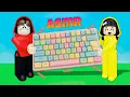 ASMR  Tower Clicky Keyboard Sangat Menyenangkan Yuta, Mio Dan Baby Celine || ROBLOX