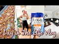 Realistic Day in the Life Vlog Prayer Workout Walmart Haul Easy Dinner Wellness Reset