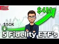 5 Fidelity ETF s That Could Turn 50K into 4 Million 2026 Updated