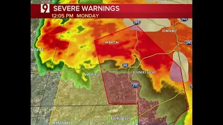 LIVE TORNADO WARNING issued for DuPage Will and Cook counties until 1 15 p m