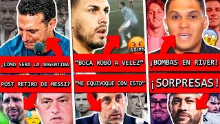 ARGENTINA tiene este PROBLEMA sin MESSI+ ACUSAN a BOCA de ROBO+ QUINTERO tiró BOMBA en RIVER+ RACING