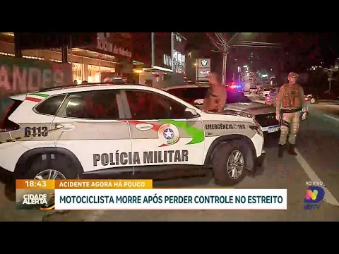 Tragédia no Estreito: novas informações sobre acidente com motociclista