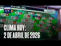 Weather today United States Thursday April 2 2026 Storms in the central region with tornadoes a