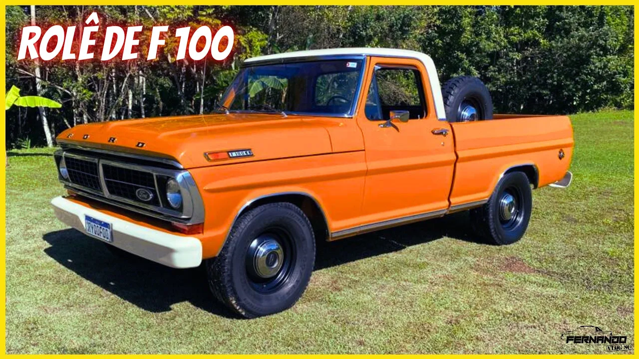 ROLÊ DE FORD F100 ANO 1979 "ACHADO EM UM RANCHO EM DOUTOR PEDRINHO SC"