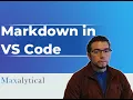 How to use Markdown in Visual Studio Code