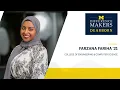 2021 Difference Maker Farzana Fariha