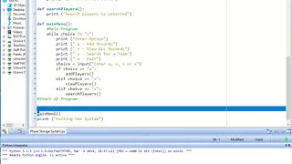 4 Looping the Main Menu Python