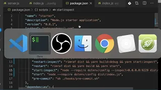 Debugging nodejs application with Visual Studio Code