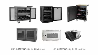 USB and AC Charging Stations and Carts