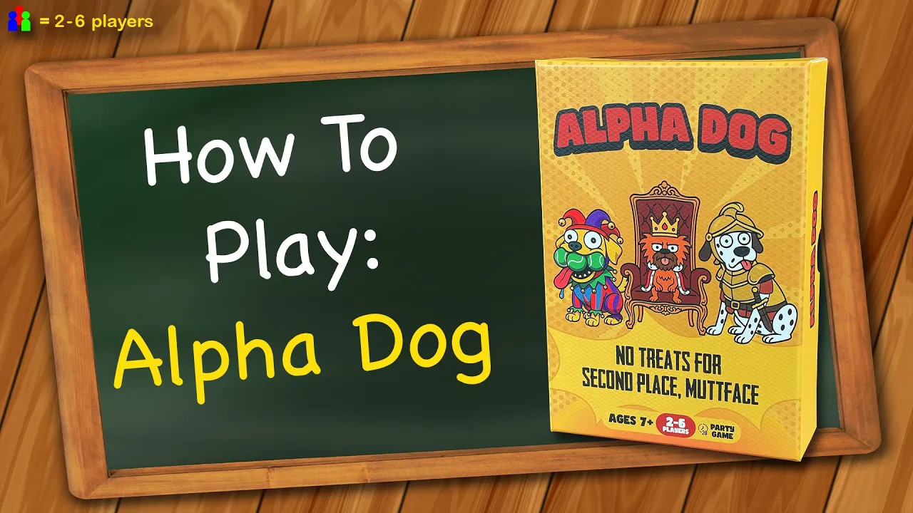 Alpha Dog Card Game Instructions