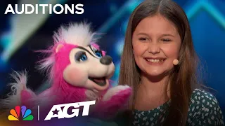 Download 12-year-old ventriloquist Brynn Cummings follows in Darci Lynne's footsteps | Auditions | AGT 2023 MP3