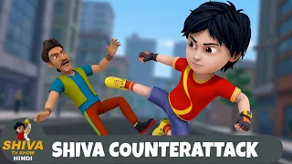 शिवा ने दुश्मनो के छक्के छुड़ाए | Shiva's Counterattack | Shiva TV Show Hindi | Super Action Shiva