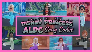 Roblox Disney Princess ALDC Song Codes Not Ora New Aldc Studio Full List in Description