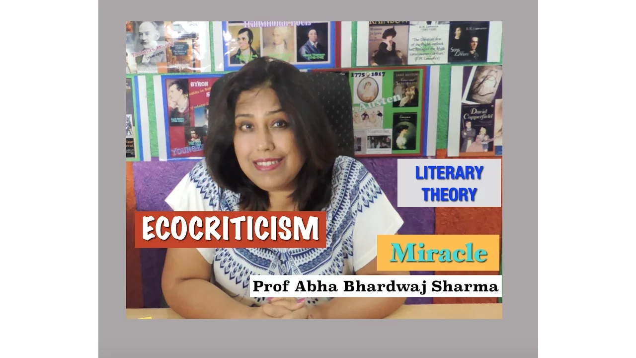 Literary Theory ECOCRITICISM, English Literature UGC NET/JRF