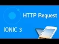 Ionic 3 Tutorial Retrieving Data with HTTP