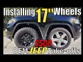 Fitting 500 OEM JEEP TAKE-OFFs 17 wheels on wk2 Jeep Grand Cherokee 2011-2020