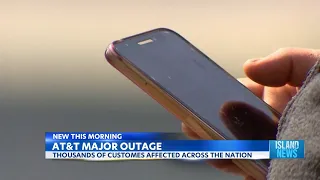 AT T experiences a major outage that impacts thousands of users