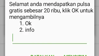 WORK!! CARA MENDAPATKAN PULSA GRATIS ALL OPERATOR TERBARU 2021. 