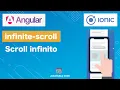 Scroll Infinito - Implementa facilmente un scroll infinito con Ionic