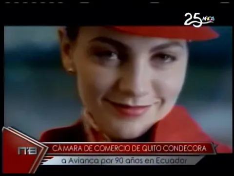 Cámara de Comercio de Quito condecora a Avianca por 90 años en Ecuador