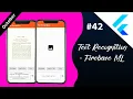 Flutter Tutorial - Text Recognition