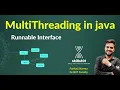 Multithreading by Implementing Runnable Interface in Java Hindi