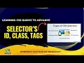 CSS-Selectors tags id class
