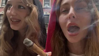 smoking montecristo cigars on the upper west side