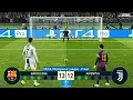 PES 2019 | Barcelona vs Juventus | Final UEFA Champions League (UCL) | Penalty Shootout