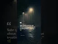Download Lagu Sabar is not waiting it’s about trusting on Allah #short #ytshorts #viral