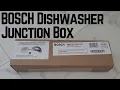 How To Connect BOSCH Thermador Dishwasher with Junction Box Part 11031987