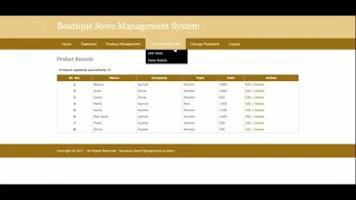 Boutique Store Management System Python Django Project Tutorial