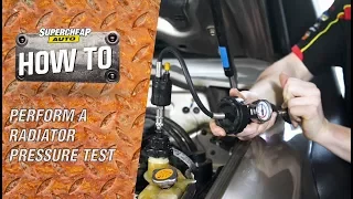 How to - Perform a Radiator Pressure Test ToolPRO Radiator Pressure Test Kit