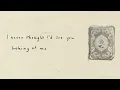 Lucy Dacus - Most Wanted Man (Lyric Video)